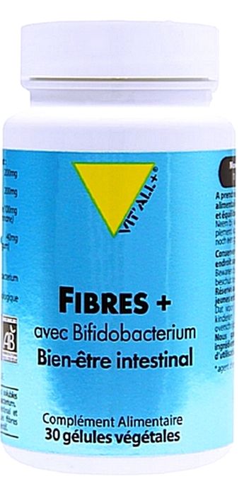 Fibres + prébiotiques Bifidobacterium bien-être intestinal sans gluten 30gl