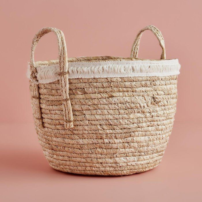 Panier - Erin - Naturel - 28x28x23 cm - Osier - Beige