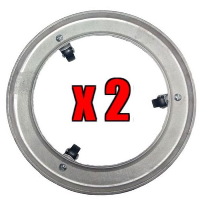 X 2 Porte-bouteille de gaz / support-bouteille /