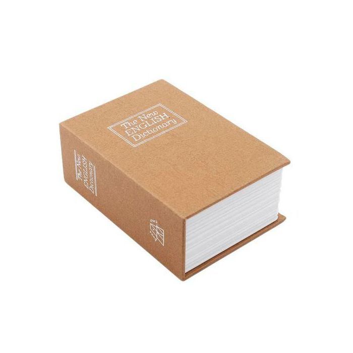 Mini Livre coffre-fort de sécurité, coffre fort en forme de livre sécurisé, coffre fort de livre