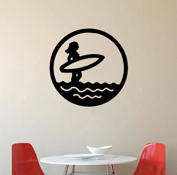 Sticker Summer surf