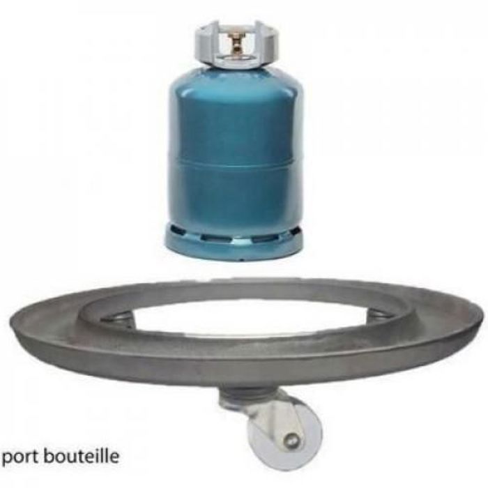 Support Bouteille de gaz / Porte-bouteille -Chariot robuste avec 3 roulettes