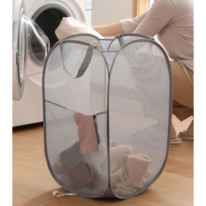 1 Pcs Panier à Linge Pliable