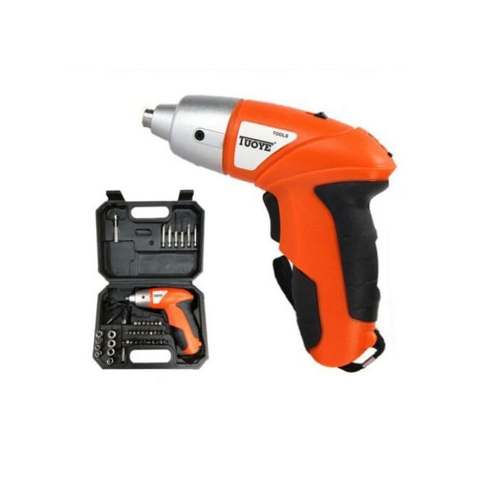 Visseuse électrique sans fil - TUOYE TOOLS - 45 pièces - Malette incluse - 4.8V - Haute performance