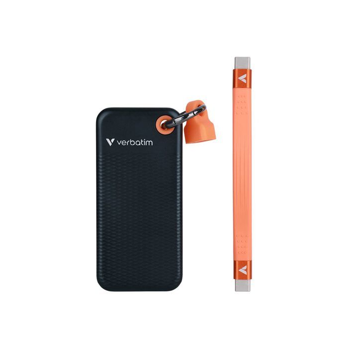 SSD Externe - VERBATIM - Pocket SSD 1To - USB 3.2 Gen 2 - Ultra-rapide - Durable