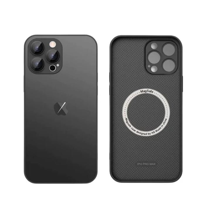 Coque Iphone 13 PRO MAX galvanisé/magsafe/ lens protector/filtre poussière GRAPHITE