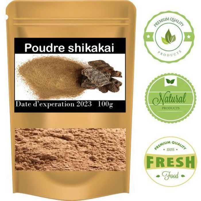Poudre shikakai soin cheveux naturel