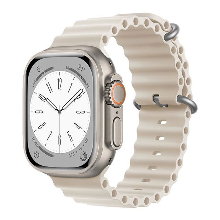 Bracelet Océan Beige pour Apple Watch 42/44/45/49mm