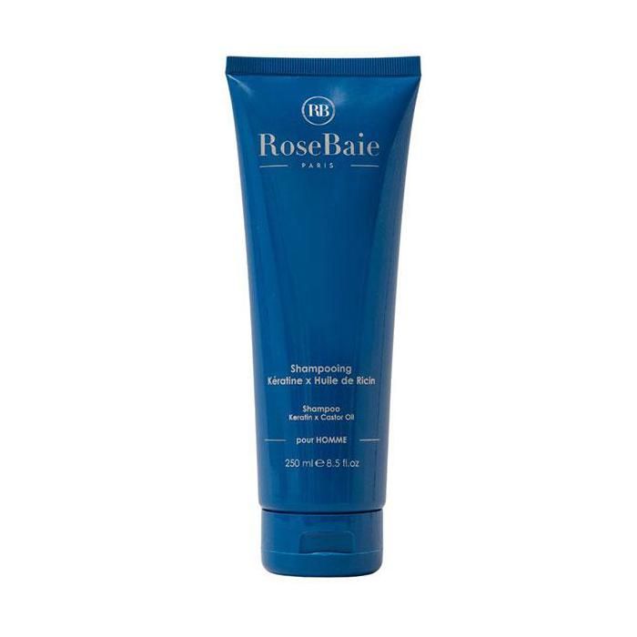 Rosebaie Shampooing Kératine x Huile de Ricin 250ml