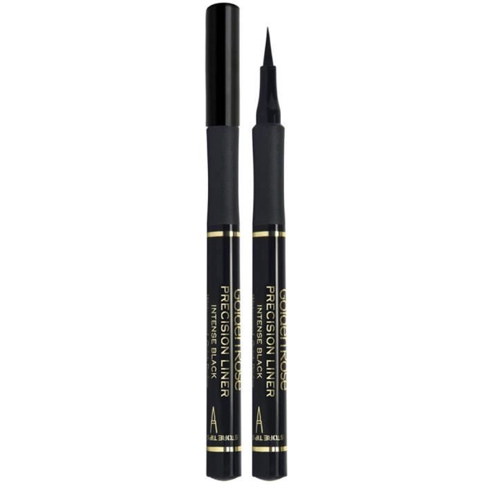 Feutre Liner Précision - MARQUE - Noir - Waterproof - Application facile - Pointe précise