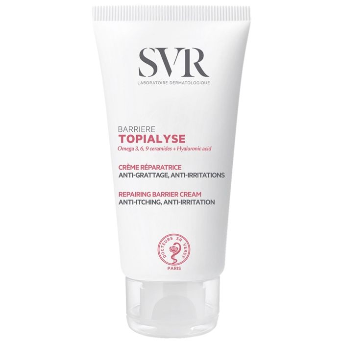Crème Barrière - SVR - Topialyse - 50ml - Peaux sèches - Apaisante - Non comédogène