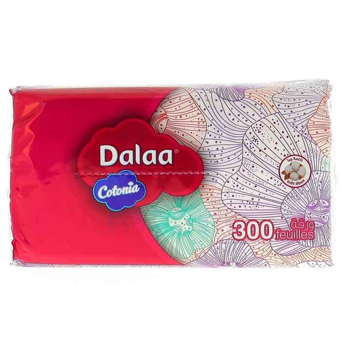 Mouchoirs blancs x300u - DALAA