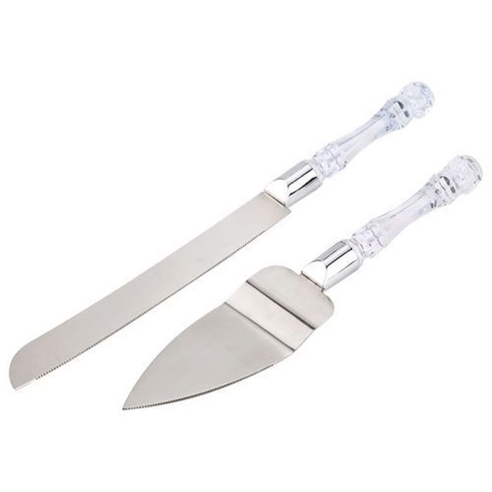 Accessoires de cuisine - Inconnu - Couteau et Spatule - Acier inoxydable - 33cm et 26cm - Outils de pâtisserie