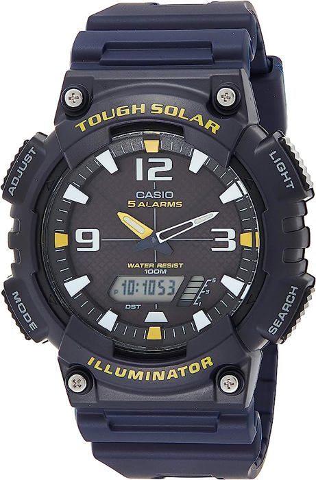 Montre - CASIO - AQ-S810W-2AV - Solaire - Étanche 100m - Sport pour homme