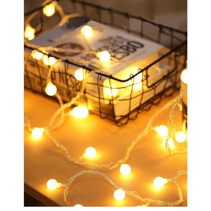 Guirlande lumineuse - Étoilé - 3M - 20 LEDs - Éclairage décoratif - Fonctionne sur piles