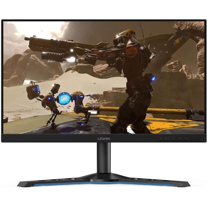 Ecran PC Gamer - LENOVO Legion Y25-25 - 24,5" FHD - Dalle IPS - 1 ms - 240Hz - HDMI / DisplayPort
