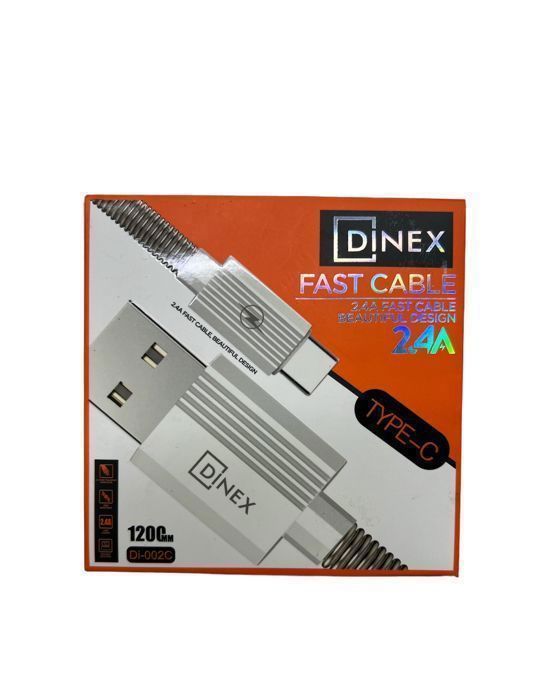 Câble Type C DINEX DI-200c  2.4A câble de charge pour toutes les smartphones compatible avec type-C