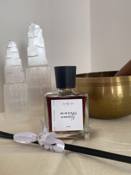 Diffuseur de parfum - Mindful Moments - 100 ml - Huiles essentielles - Parfums de Grasse - Floral