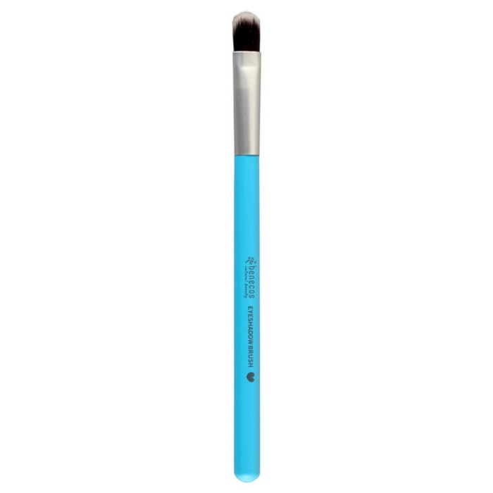 Pinceau Estompeur - Benecos - Bleu - Application fard à paupières - Accessoire maquillage - Estompage facile