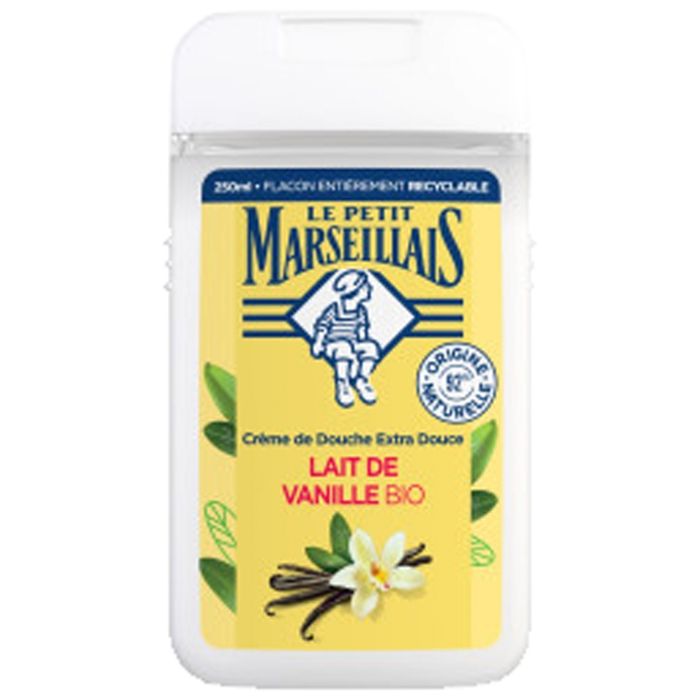 Le Petit Marseillais Extra Doux Douche Lait de Vanille Bio 250 ml
