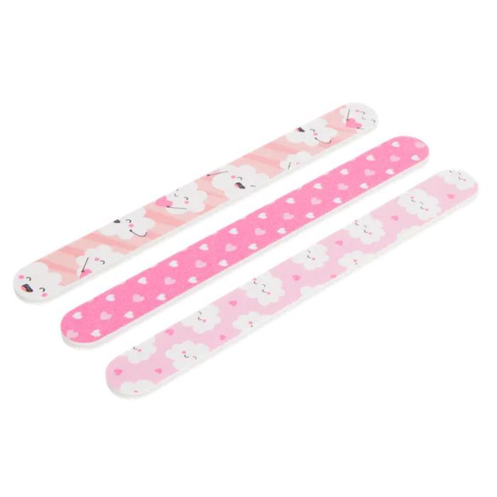 Beauty Nail File Limes À Ongles 3 Pièces