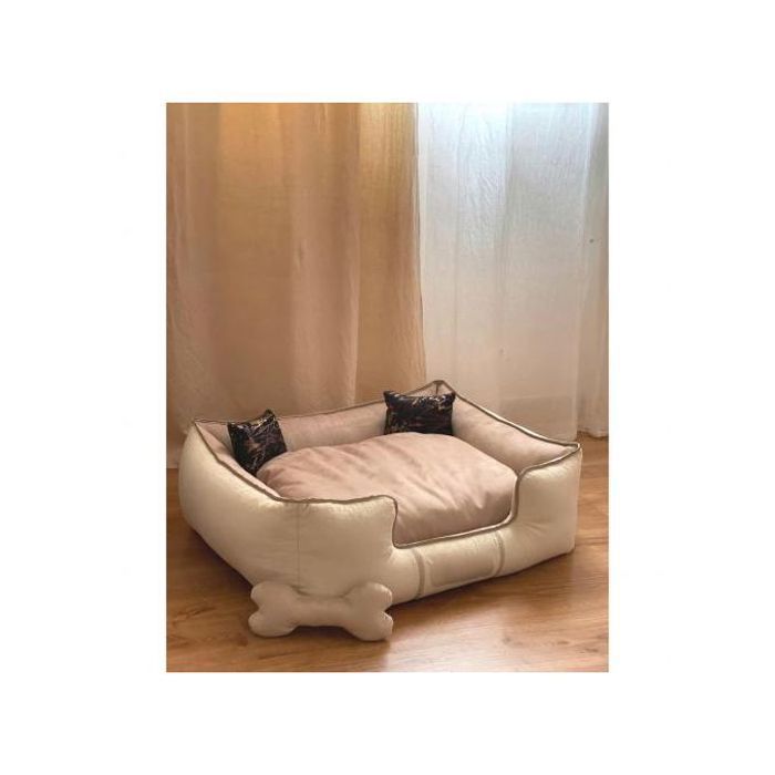 Lit pour chien - SofaKing Ishk - Tissu velours premium - Déhoussable - Confort optimal