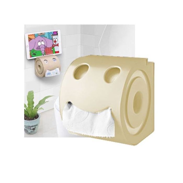 Porte-papier hygiénique en plastique