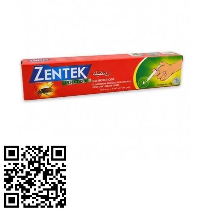 Gel Insecticide Zentek de Qualité Professionnelle Tube de 35g pour une Lutte Ciblée