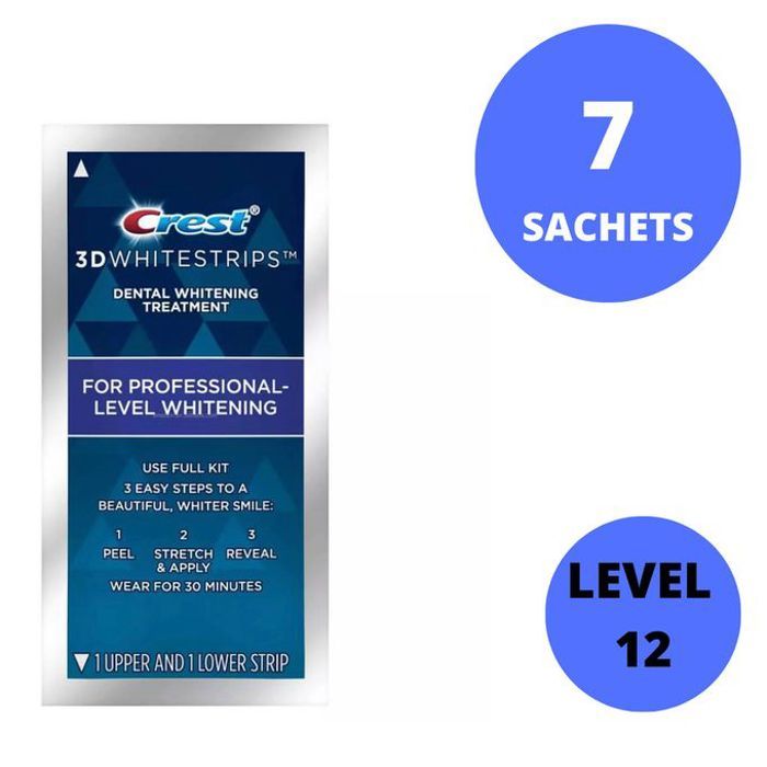 Crest 3D Whitestrips Professionnel effect : 7 traitements