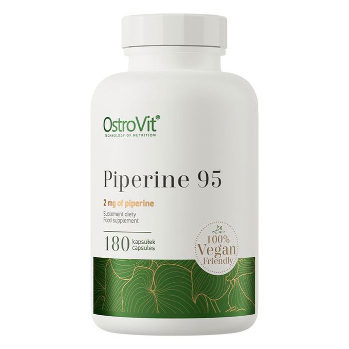 Piperine 95 180 Caps - Poivre Noir, Black Pepper, Digestion Optimale & Perte de Poids