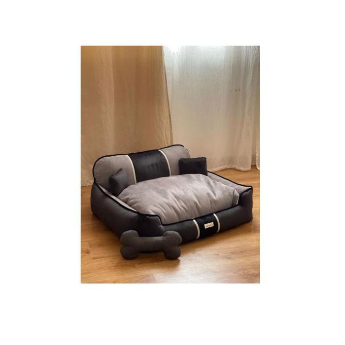 Canapé pour chien et chat - Marquis Shadow - Confort premium - 78cm x 60cm - Déhoussable et lavable