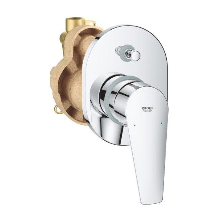 Grohe Mitigeur Bain Douche mural à encastrer BauEdge 29039001