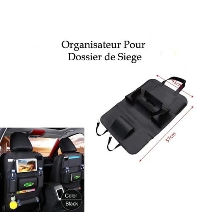 Organisateur De Siège Arrière De Voiture Sac De Rangement