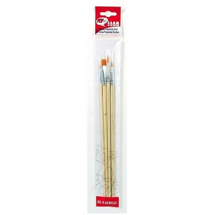Pinceaux pebeo - set de 4 pcs