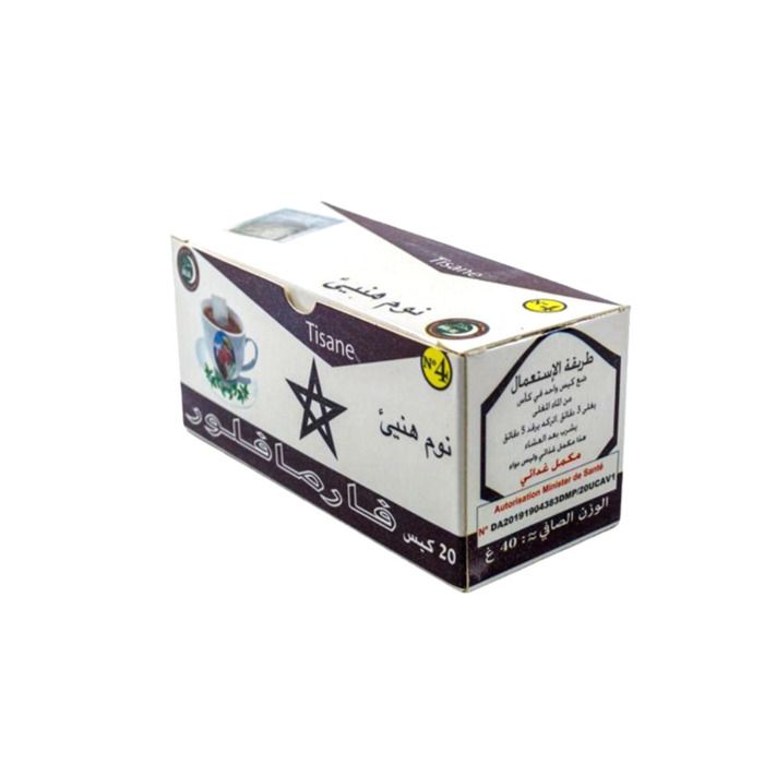 Pharmaflor Tisane N°4 Bon sommeil 20 sachet