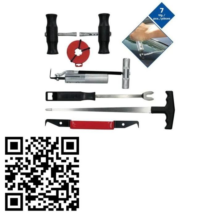 Outils professionnels pour retirer facilement le pare-brise de votre voiture