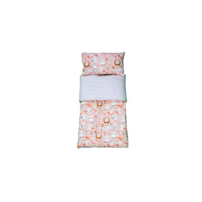 Housse de Couette Imprimée Bébé Complices Fleuris (115x130cm)+1TO Offert (30x50 cm)