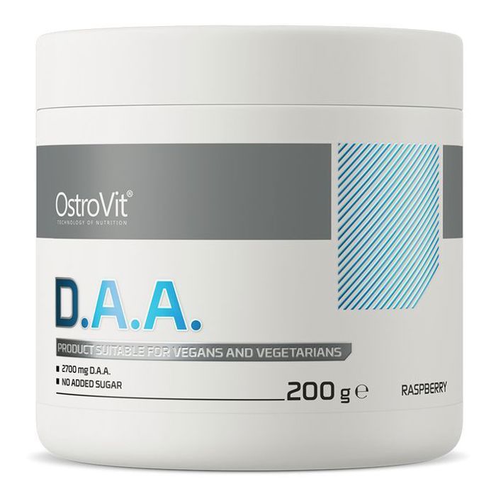 D.A.A. 200 g Raspberry - D-aspartic acid, Masse Musculaire & Récupération