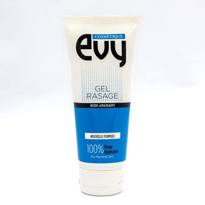 Gel de Rasage - EVY - Homme - Waterproof - Hydratant - Confort Optimal