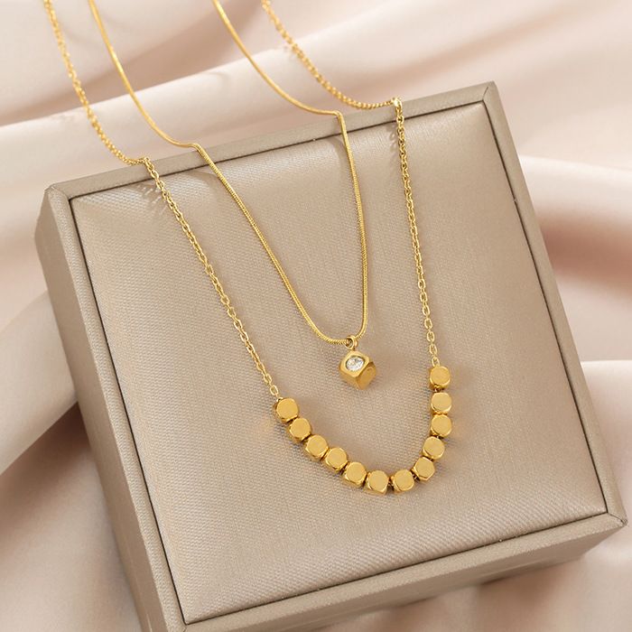 Collier - Chic Mauvais - Vintage - Or jaune - Polyvalent