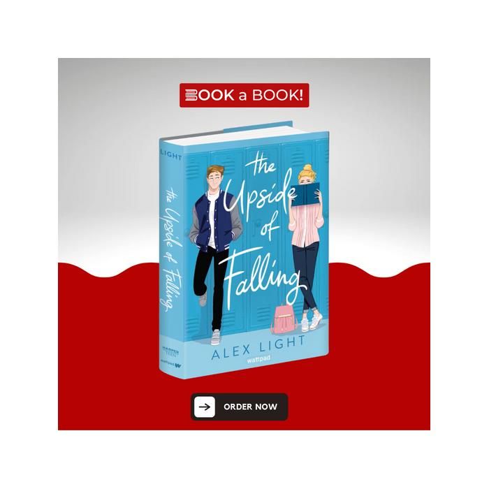 Roman - ALI HAZELWOOD - The Upside of Falling - Couverture rigide - Edition originale - Importé