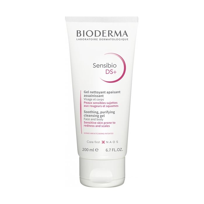 Gel nettoyant - BIODERMA - SENSIBIO DS - 200 ml - Hypoallergénique - Tous types de peau