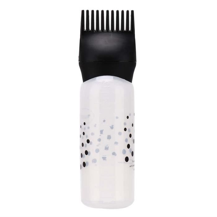 Zerone Bouteille de teinture capillaire Bouteille de teinture pour cheveux Shampooing Coloration pour cheveux Flacon applicateur