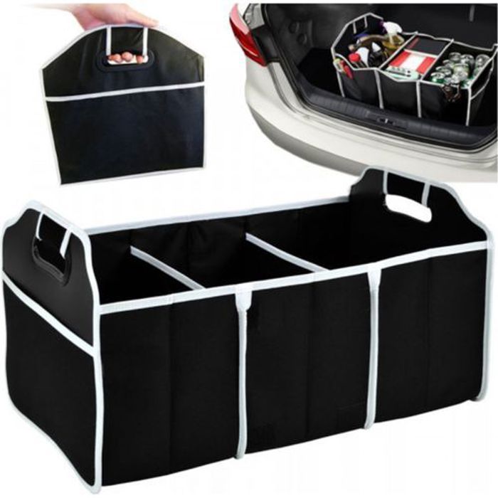 Sac de rangement Pliable, Organisateur de coffre de voiture Portable