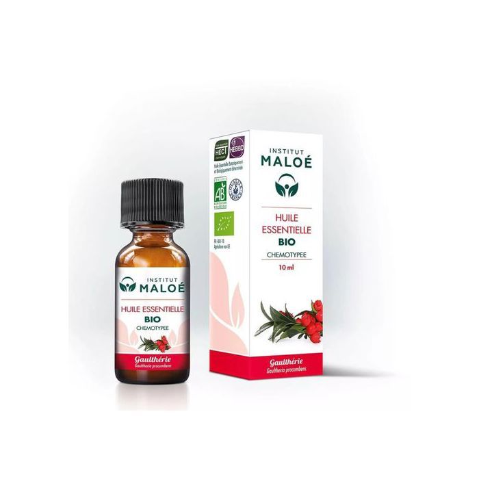 Institut Maloé Huile essentielle de Gaulthérie bio 10 ml - Made in France