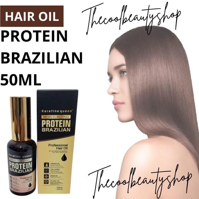 Sérum Hydratant - Keratin Queen - 100ml - Huile d'Argan - Kératine - Collagène