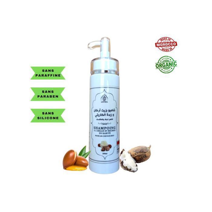 Shampoing à L' Argan et Beurre de Karité - 200ml