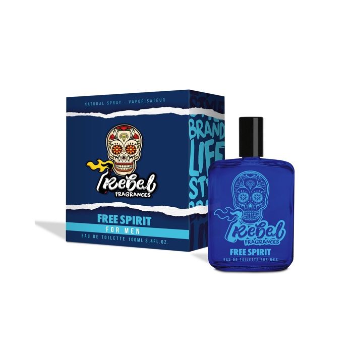 Eau de toilette - REBELLE - Esprit Libre - 100ml - Mixte - Notes boisées