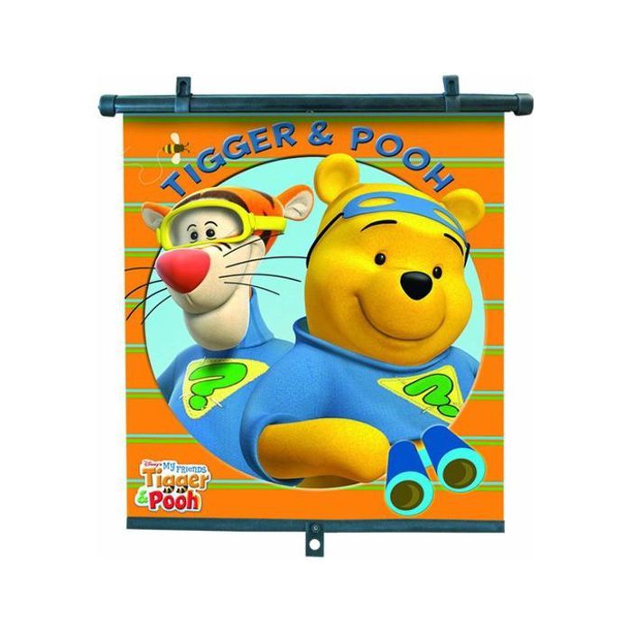 Pare-soleil rouleau tigger et winnie l'ourson