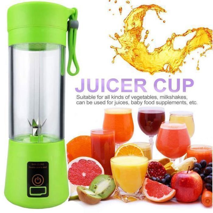 Mini Mixeur Portable - Jus Frais & Délicieux Partout